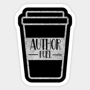 Author job fuel Sticker